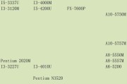 全面解析最新AMDCPU性能排行天梯图（探究AMDCPU性能排行榜单）