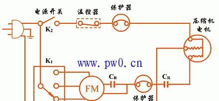 空调的工作原理与基本部件解析（揭秘空调如何制冷加热）